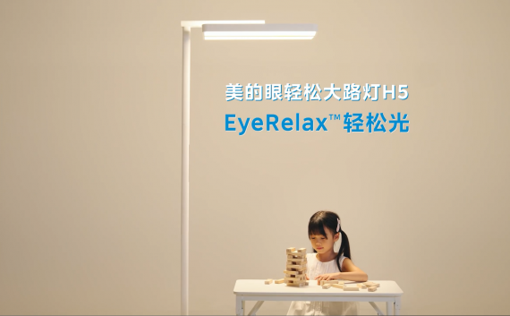 美的眼轻松大路灯H5 情景演绎